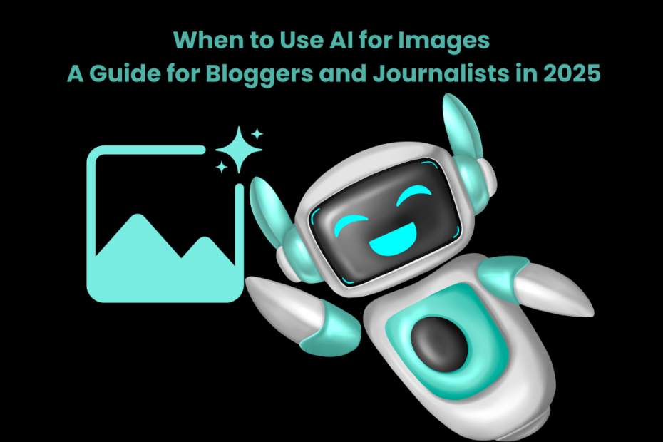 When to Use AI for Images A Guide for Bloggers and Journalists in 2025