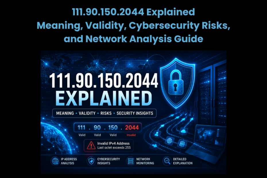 111.90.150.2044 Explained Meaning, Validity, Cybersecurity Risks, and Network Analysis Guide