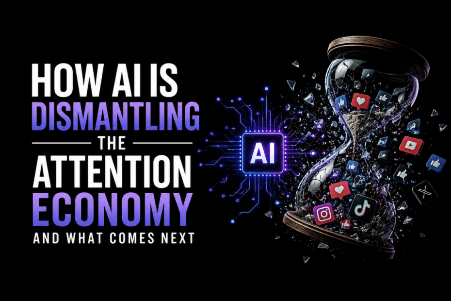How AI Is Dismantling the Attention Economy and What Comes Next