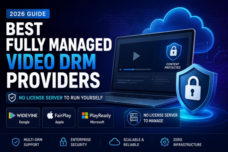 Best Managed Video DRM Providers (2026): No License Server