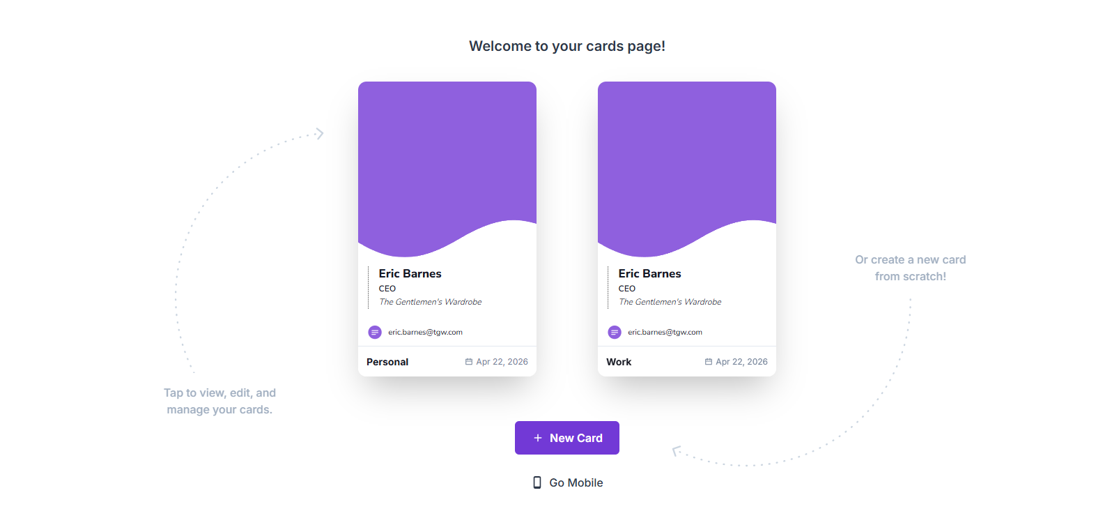 Digital Card Creation